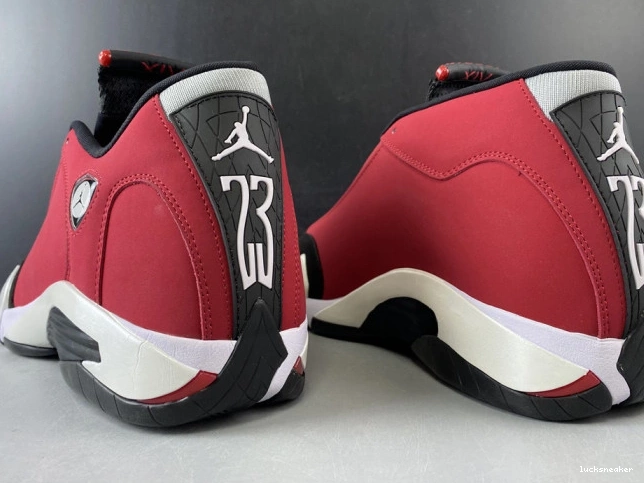 Reps LUCY AIR RETRO 14 RED TORO 487471-006 GYM JORDAN 0717